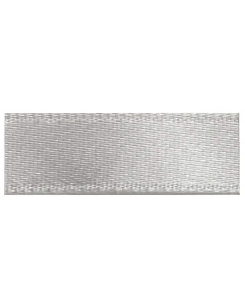 Satin Band 6mm 10m, silber - Kidis Art