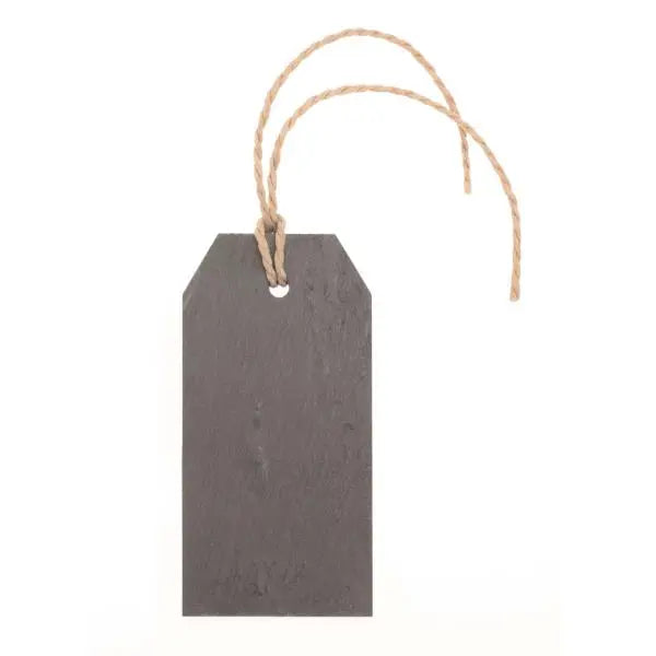 Schiefertafel mit Papierkordel