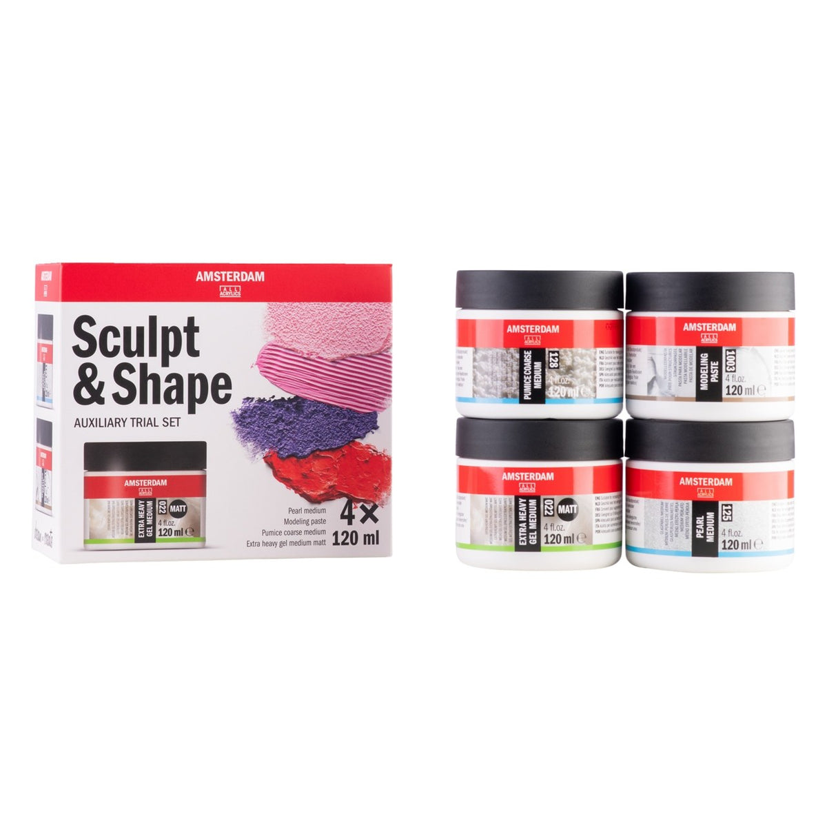 Amsterdam Sculpt & Shape Medium Set - Kidis Art