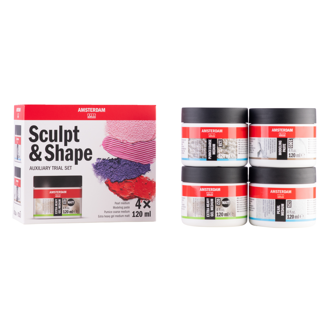Amsterdam Sculpt & Shape Medium Set - Kidis Art