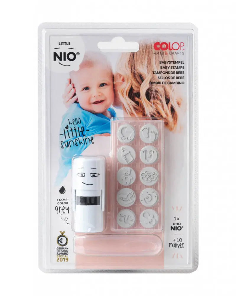 Stempel Little Nio Baby Dia 18mm, 12tlg
