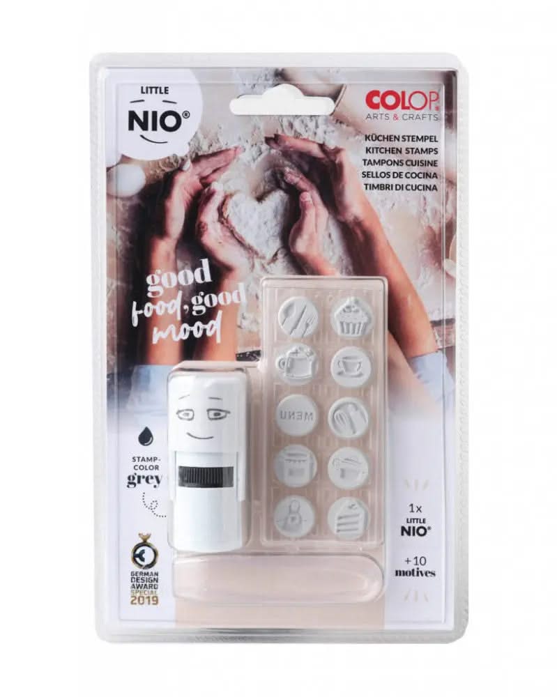 Stempel Little Nio Küche Dia 18mm, 12tlg - Kidis Art