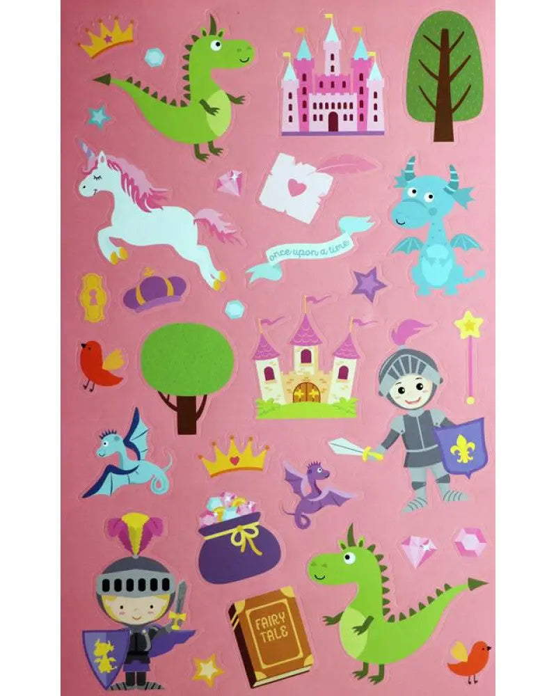 Sticker-Buch, Fairy Tale 6 Seiten