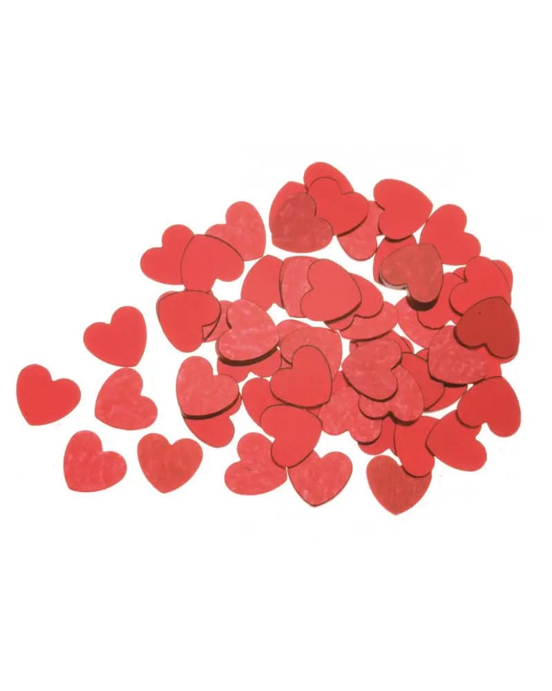 Streuherzen rot klein ca. 15g - Kidis Art