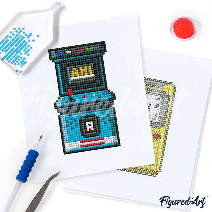 Mini-Serie Diamond Painting – Vintage - Kidis Art