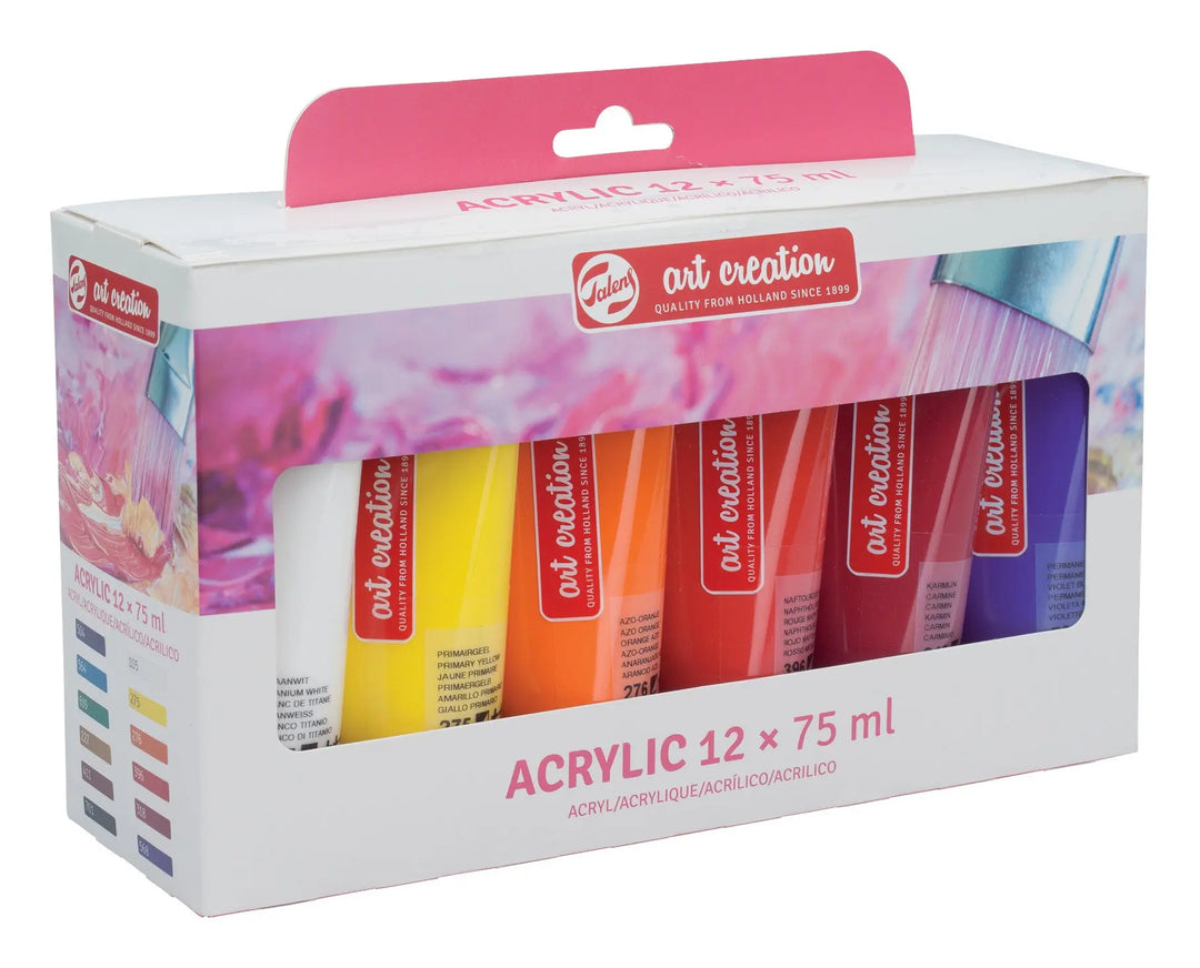 Talens Art Creation Acrylfarbe Set 12 x 75 ml