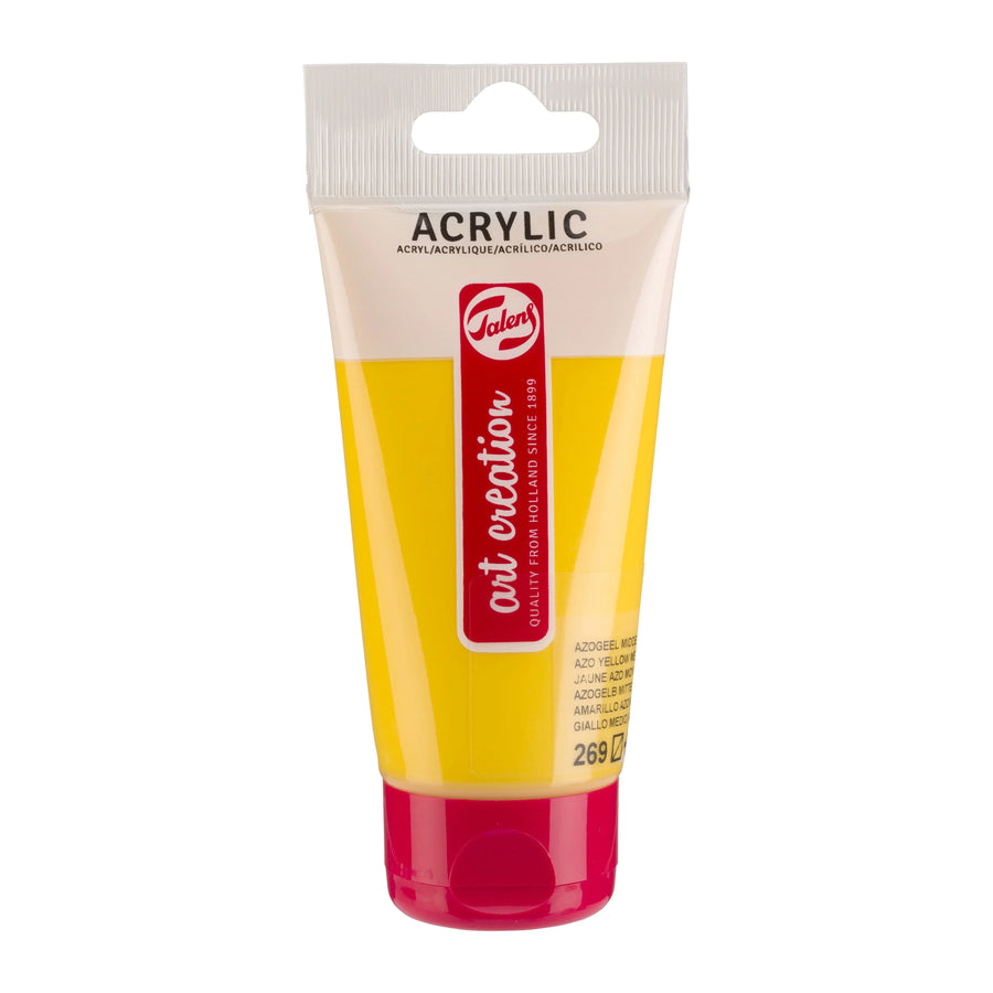 Talens Art Creation Acrylfarbe Tube 75 ml Azogelb Mittel 269