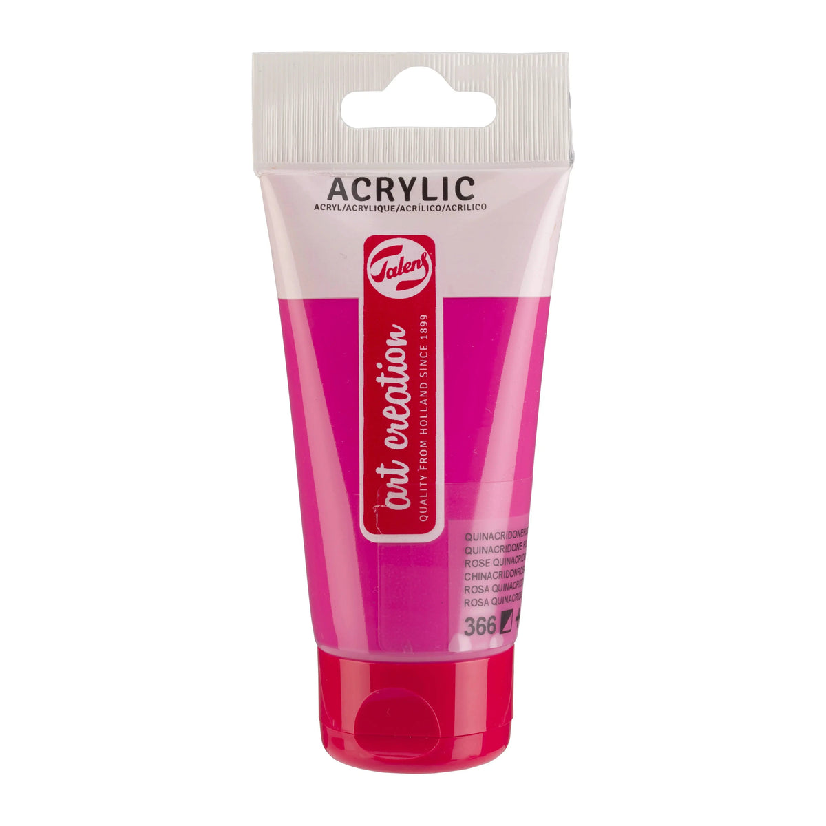 Talens Art Creation Acrylfarbe Tube 75 ml Chinacridonrosa 366 - Kidis Art