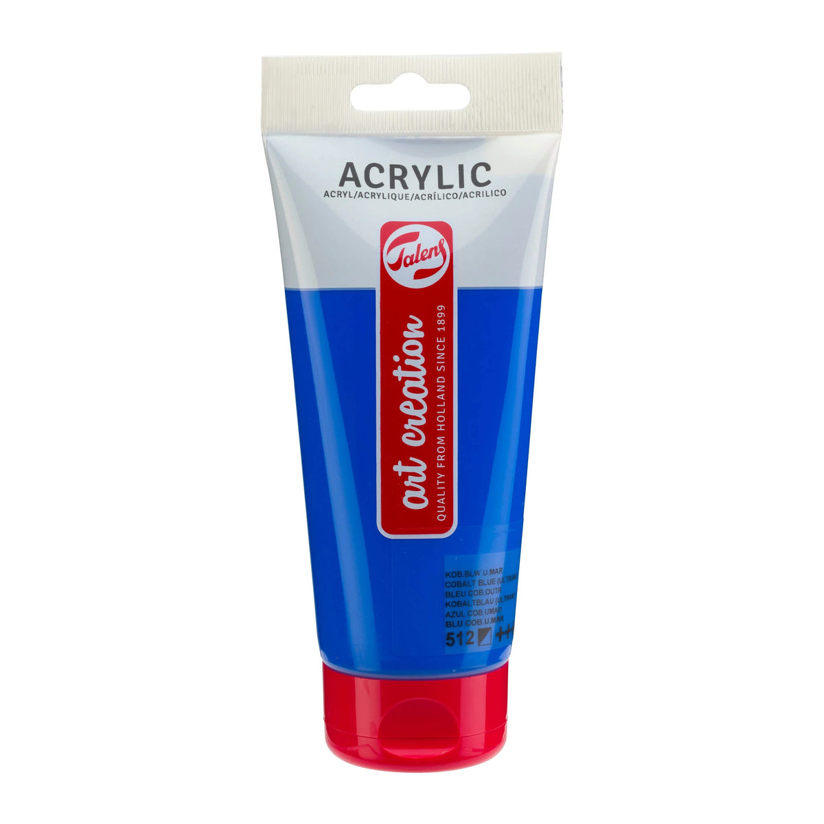 Talens Art Creation Acrylfarbe Tube 75 ml Kobaltblau (Ultramarin) 512 - Kidis Art