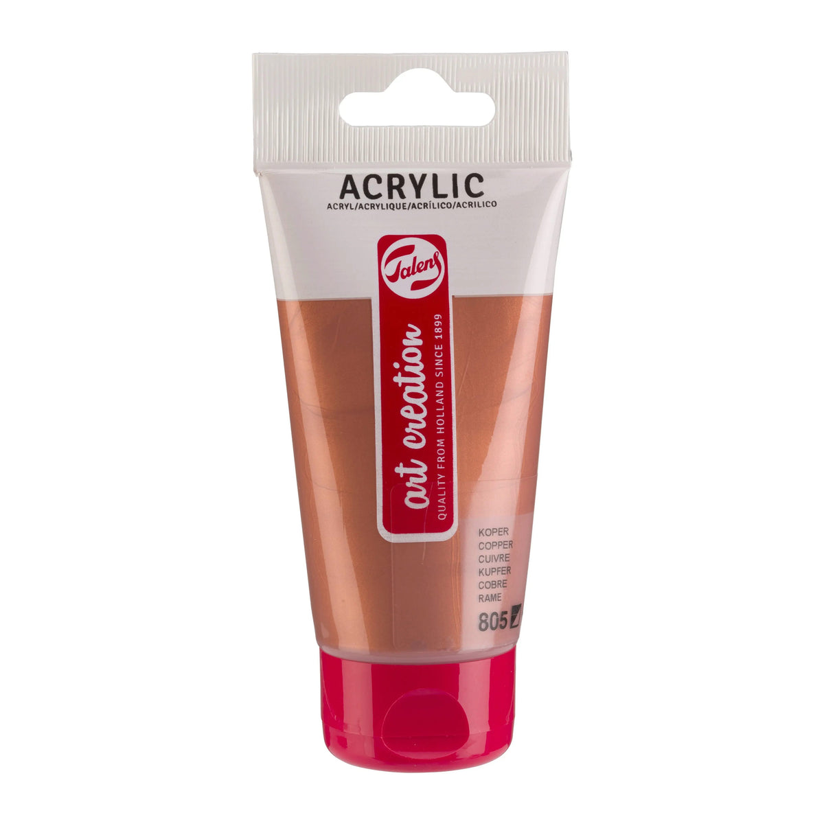 Talens Art Creation Acrylfarbe Tube 75 ml Kupfer 805 - Kidis Art