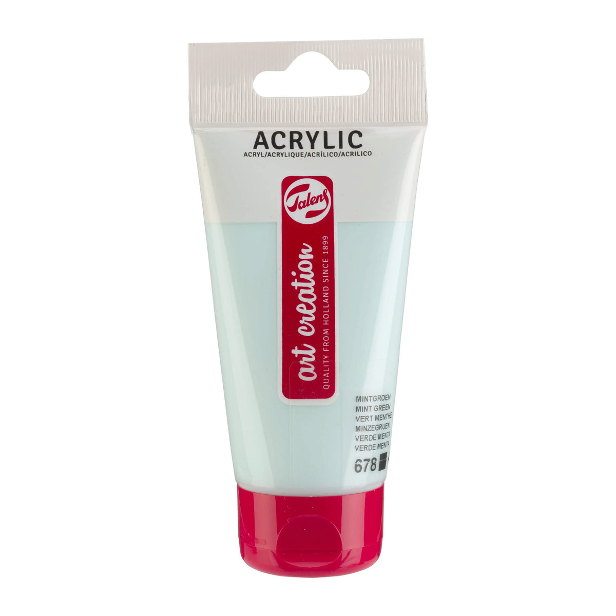 Talens Art Creation Acrylfarbe Tube 75 ml Minzegrün 678 - Kidis Art