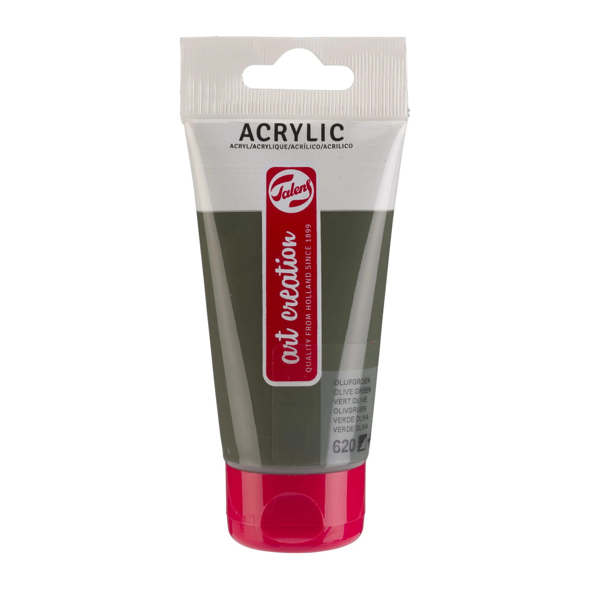 Talens Art Creation Acrylfarbe Tube 75 ml Olivgrün 620 - Kidis Art