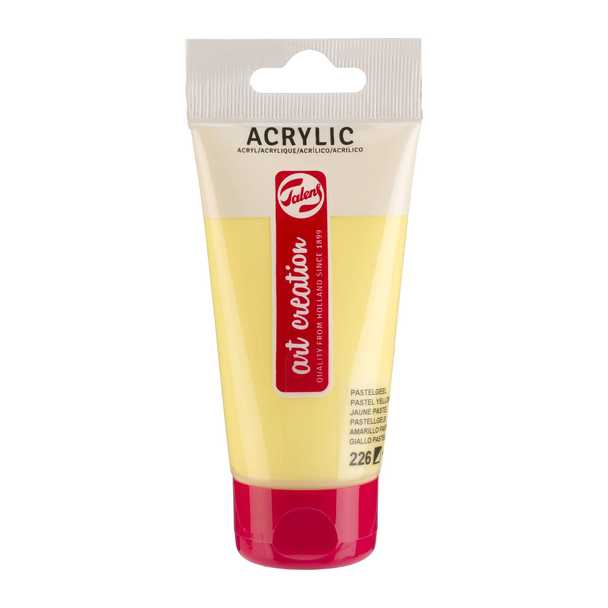 Talens Art Creation Acrylfarbe Tube 75 ml Pastellgelb 226 - Kidis Art