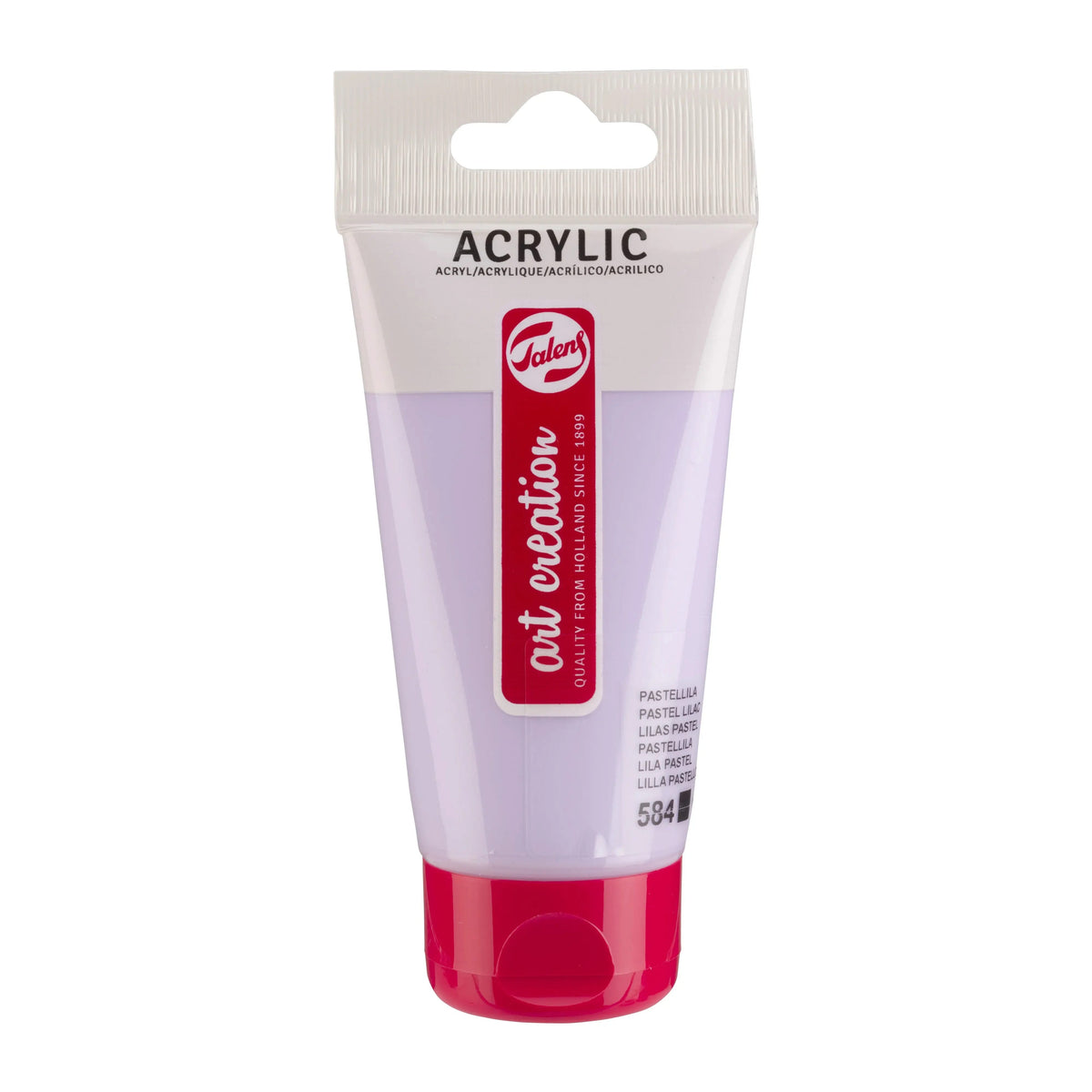Talens Art Creation Acrylfarbe Tube 75 ml Pastellila 584 - Kidis Art