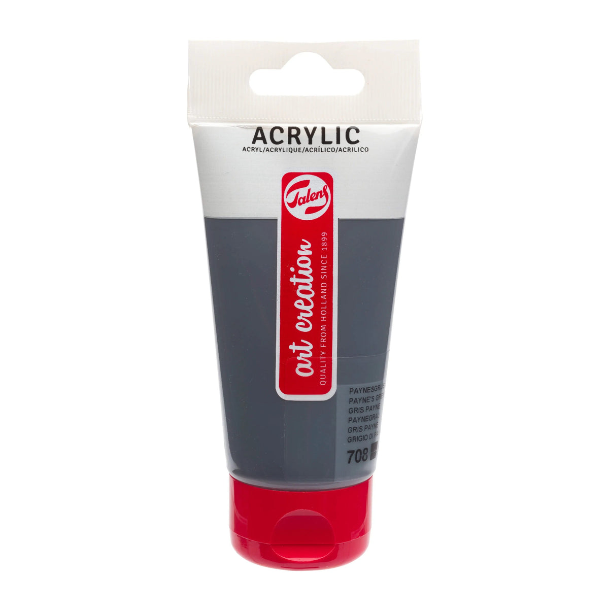 Talens Art Creation Acrylfarbe Tube 75 ml Paynegrau 708 - Kidis Art