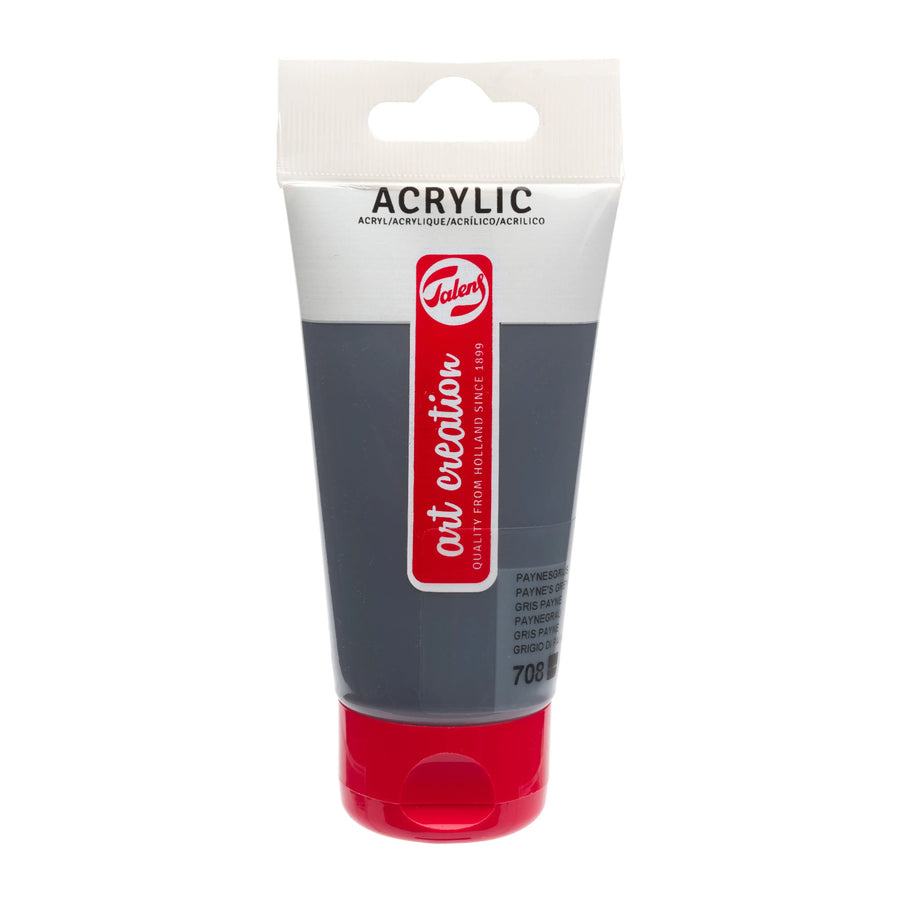 Talens Art Creation Acrylfarbe Tube 75 ml Paynegrau 708