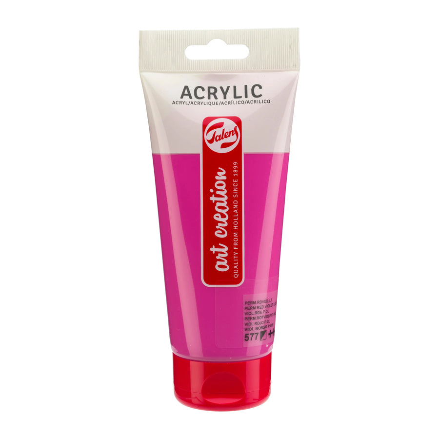 Talens Art Creation Acrylfarbe Tube 75 ml Permanentrotviolett Hell 577