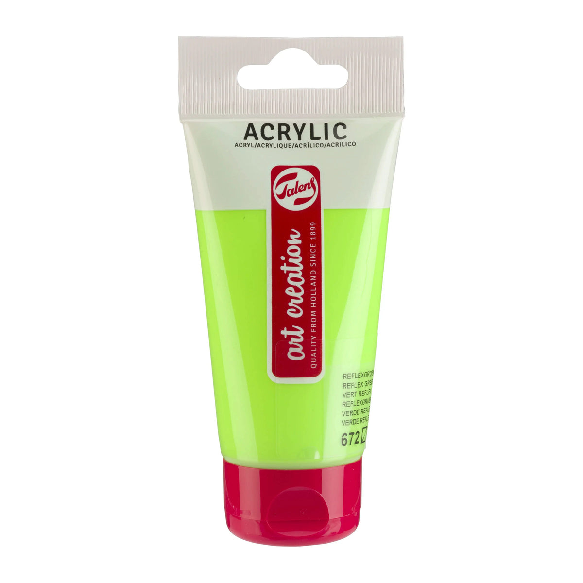 Talens Art Creation Acrylfarbe Tube 75 ml Reflexgrün 672 - Kidis Art