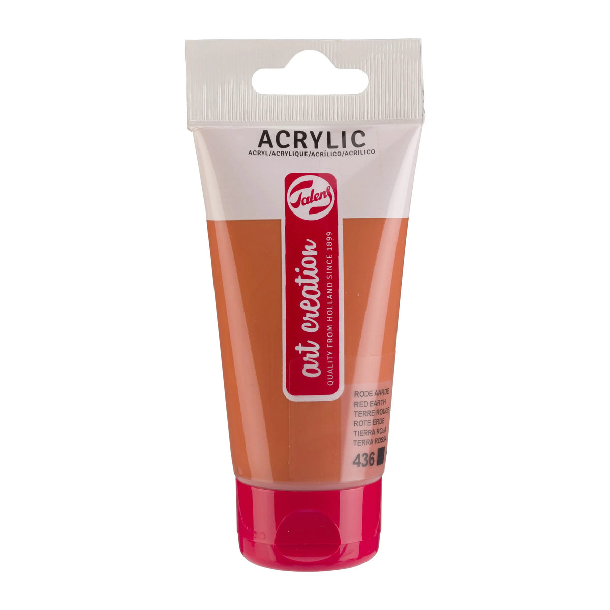 Talens Art Creation Acrylfarbe Tube 75 ml Rote Erde 436 - Kidis Art