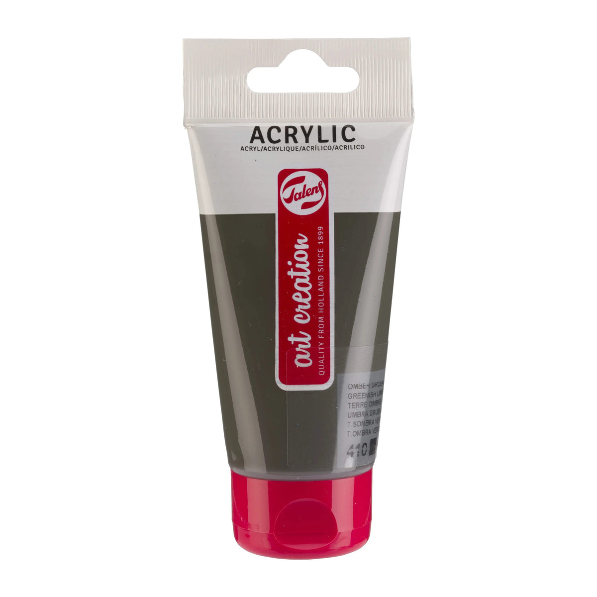 Talens Art Creation Acrylfarbe Tube 75 ml Umbra Grünlich 410 - Kidis Art