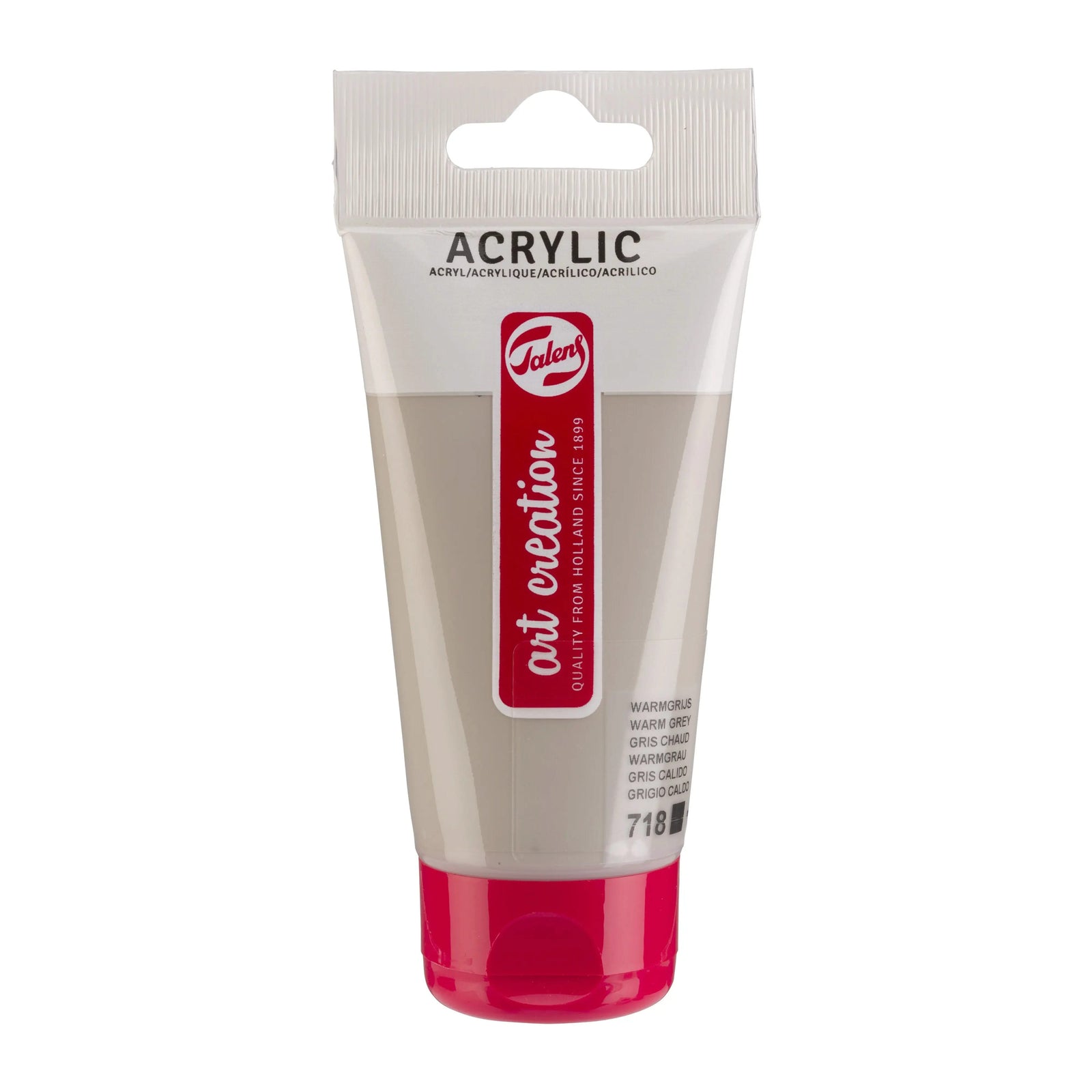 Talens Art Creation Acrylfarbe Tube 75 ml Warmgrau 718 - Kidis Art