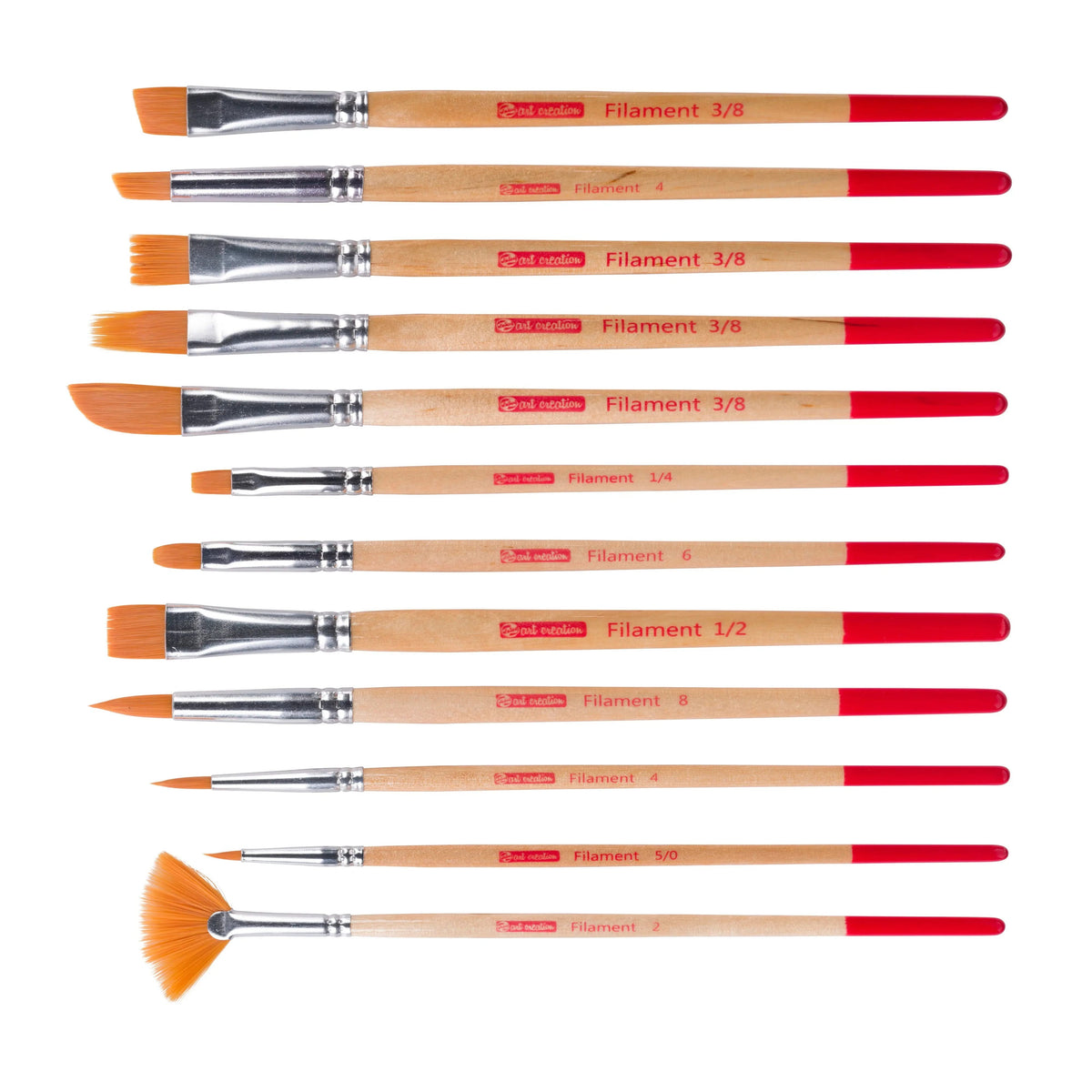 Talens Art Creation Aquarellpinsel 12er-Set - Polyester - Kidis Art