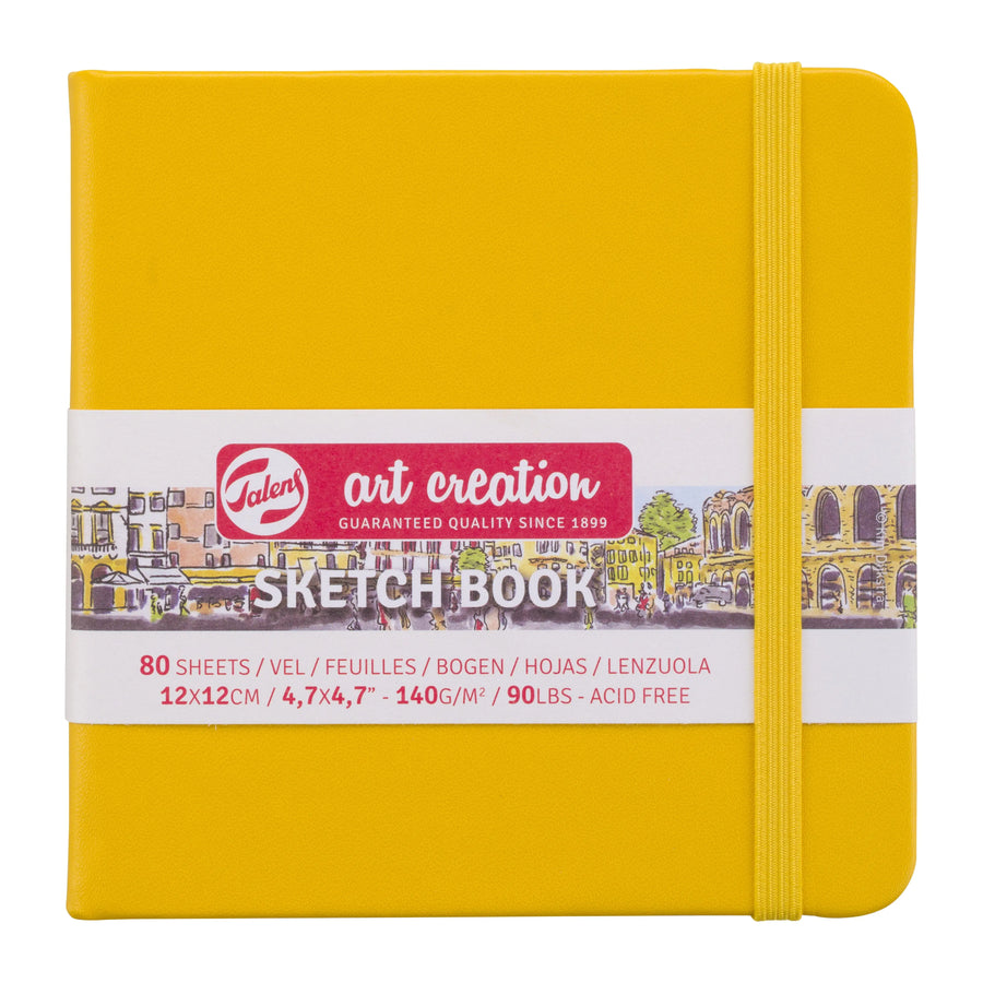 Talens Art Creation Skizzenbuch Gold-gelb 12 x 12 cm 140 g 80 Bogen