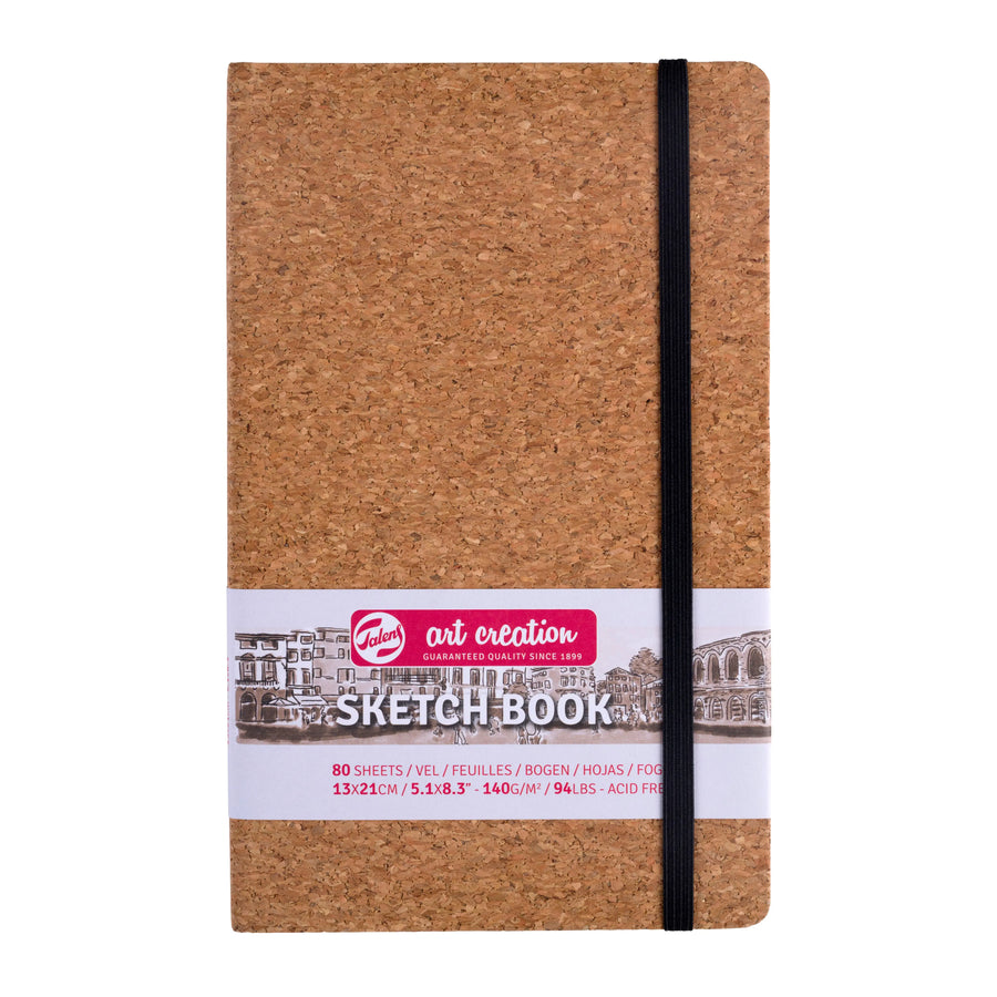 Talens Art Creation Skizzenbuch Kork | 13 x 21 cm, 140 g, 80 Bogen