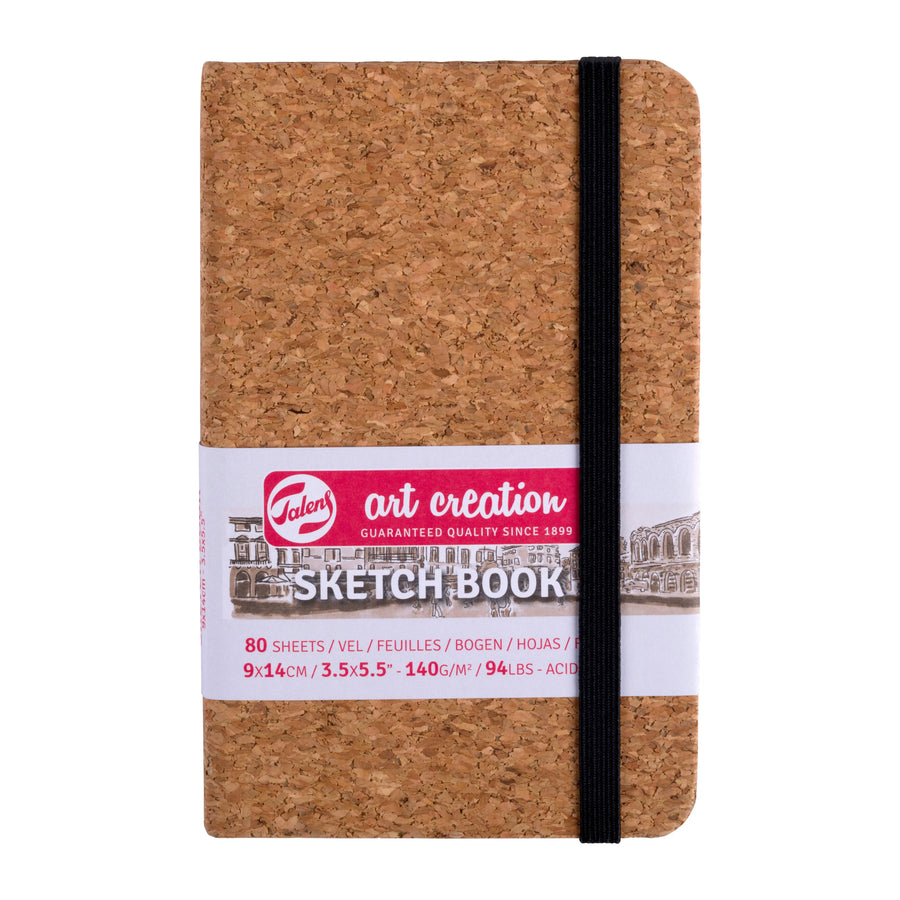 Talens Art Creation Skizzenbuch Kork | 9 x 14 cm, 140 g, 80 Bogen