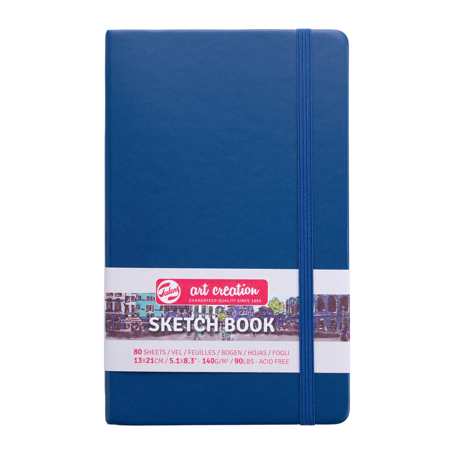 Talens Art Creation Skizzenbuch Marineblau 13 x 21 cm 140 g 80 Bogen