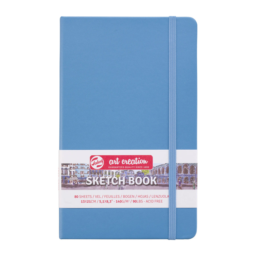Talens Art Creation Skizzenbuch Seeblau 13 x 21 cm 140 g 80 Bogen