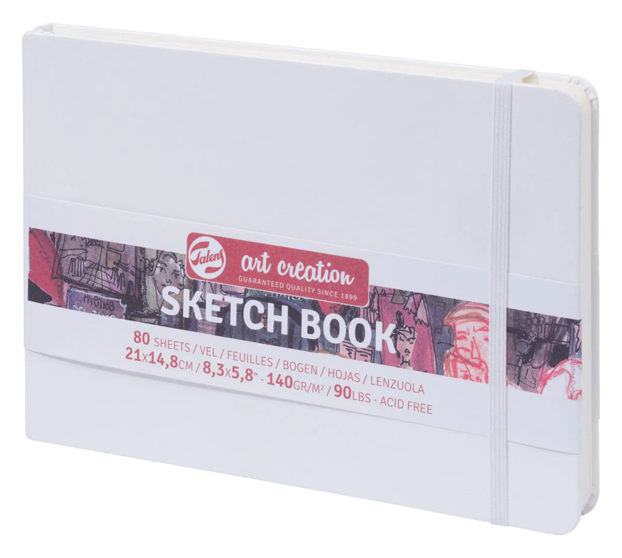 Talens Art Creation Skizzenbuch Weiß 14.8 x 21 cm 140 g 80 Bogen