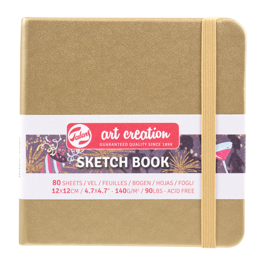 Talens Art Creation Skizzenbuch Weißgold 12 x 12 cm 140 g 80 Bogen