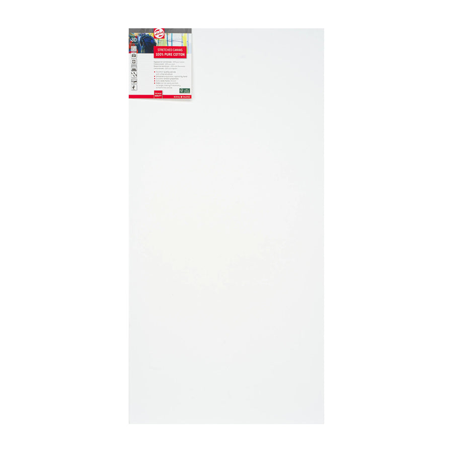 Talens Bespannter Keilrahmen 3D Baumwolle 50 x 100 cm