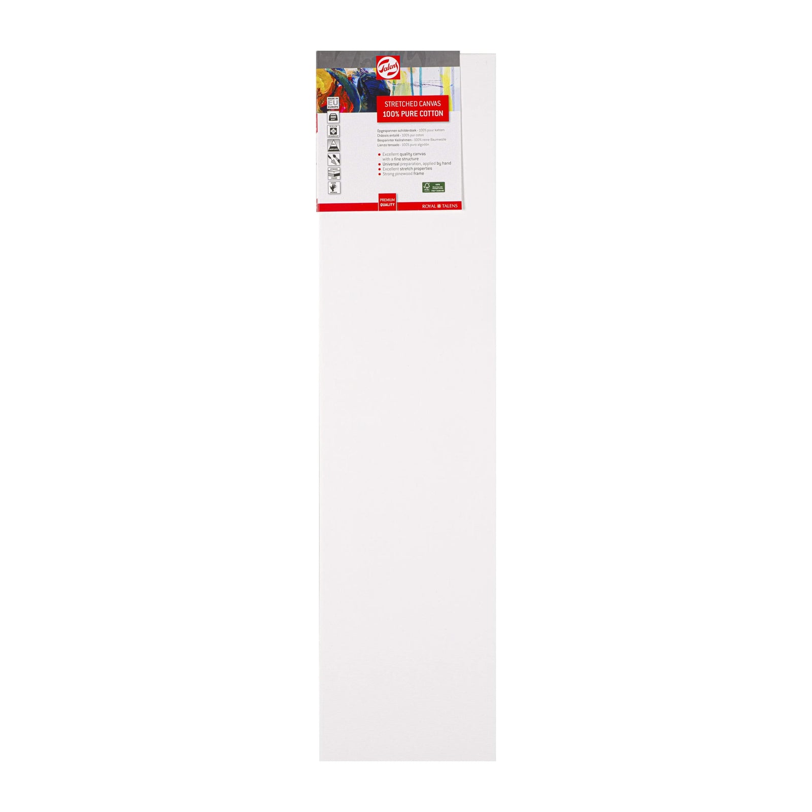 Talens Bespannter Keilrahmen Baumwolle 20 x 80 cm - Kidis Art
