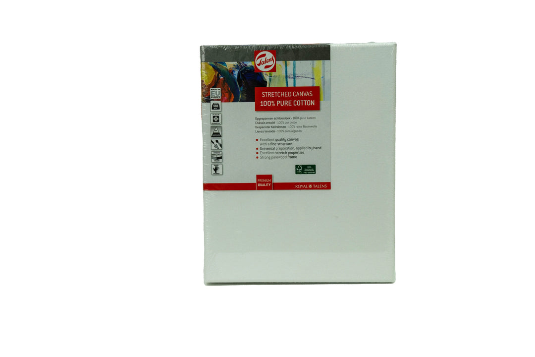 Talens Bespannter Keilrahmen Baumwolle 24 x 30 cm Trio-Set