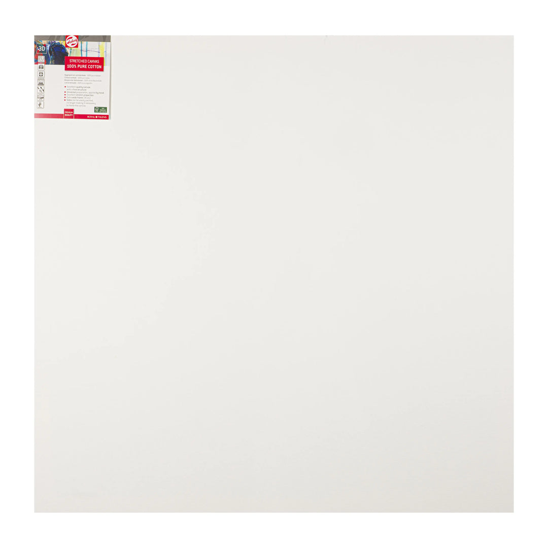Talens Bespannter Keilrahmen Baumwolle 3D 100 x 100 cm
