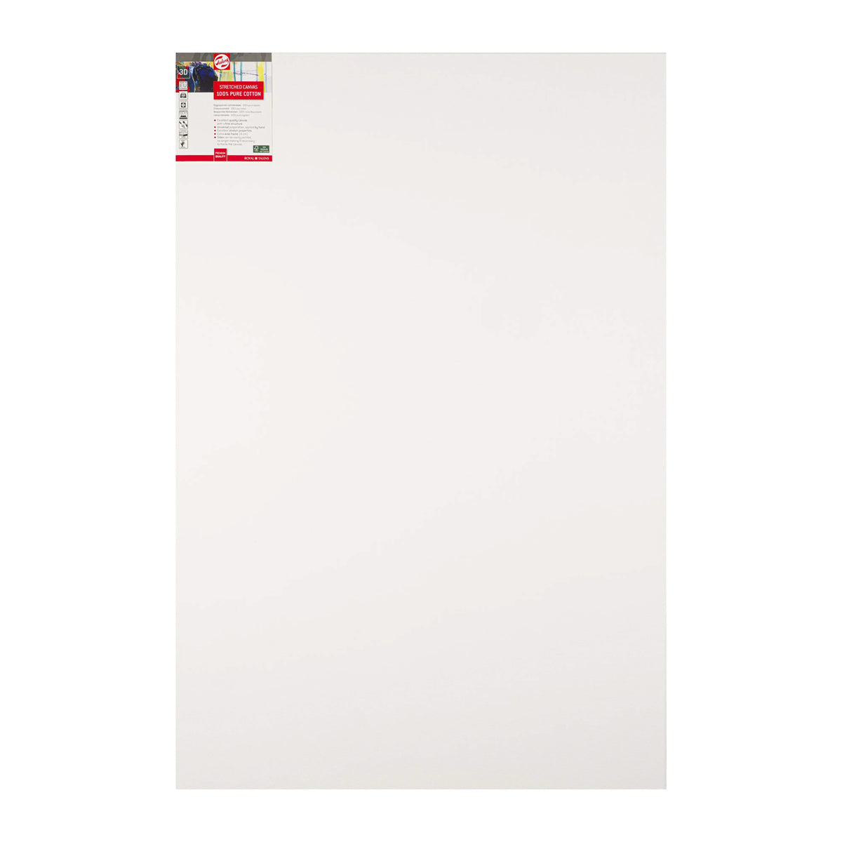Talens Bespannter Keilrahmen Baumwolle 3D 80 x 120 cm - Kidis Art