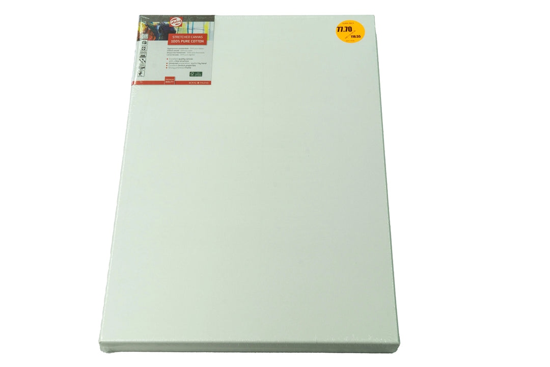 Talens Bespannter Keilrahmen Baumwolle 50 x 70 cm Trio-Set