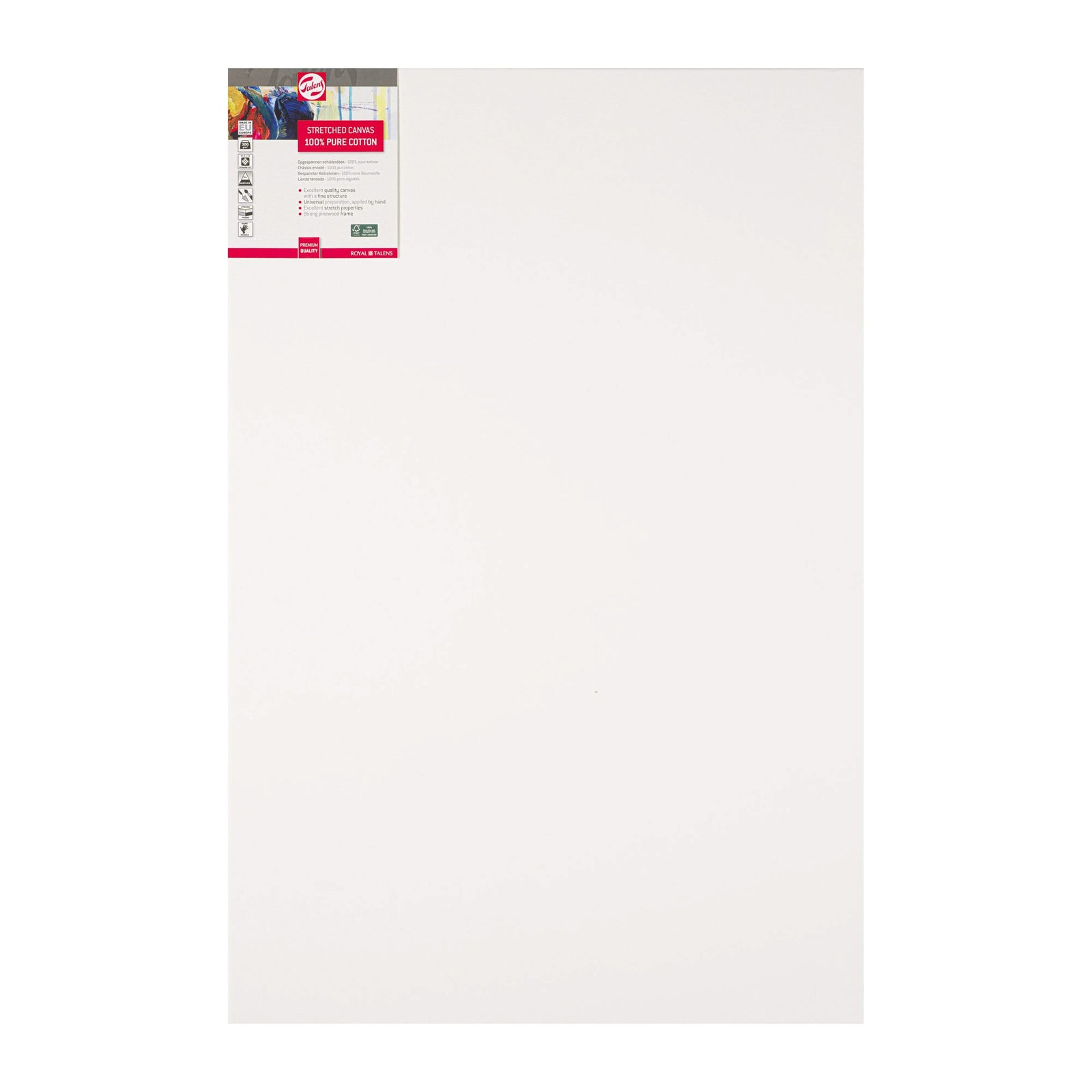Talens Bespannter Keilrahmen Baumwolle 60 x 90 cm - Kidis Art