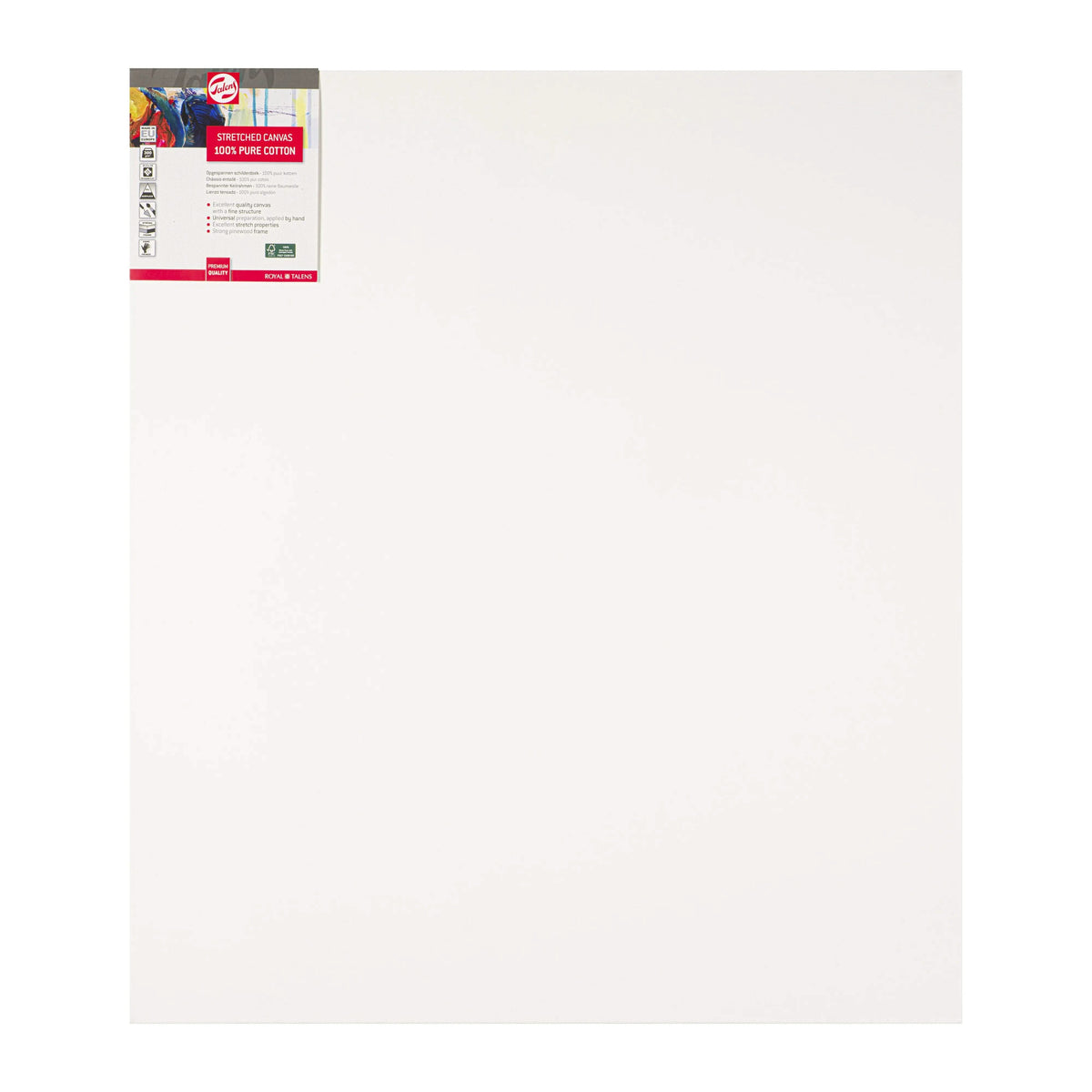 Talens Bespannter Keilrahmen Baumwolle 70 x 80 cm - Kidis Art