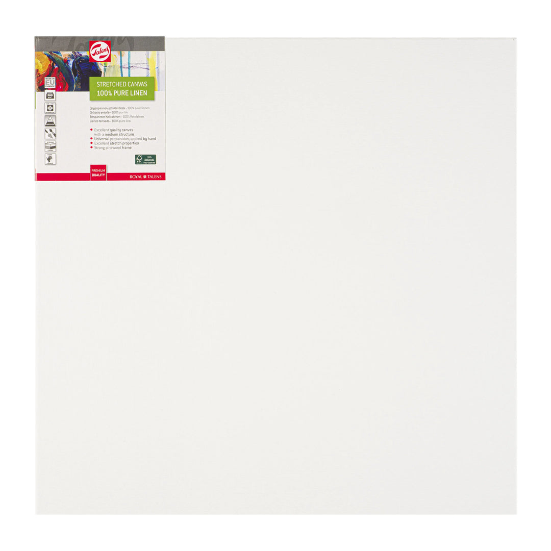 Talens Bespannter Keilrahmen Leinen 60 x 60 cm