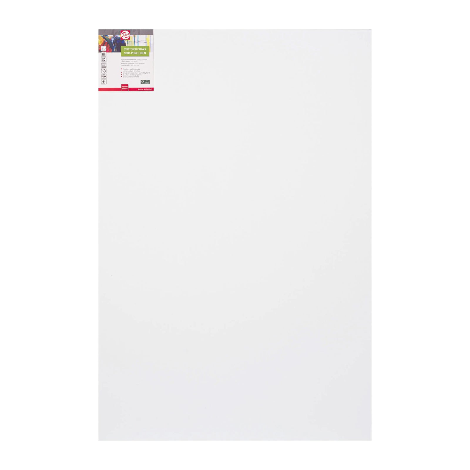 Talens Bespannter Keilrahmen Leinen 80 x 120 cm - Kidis Art