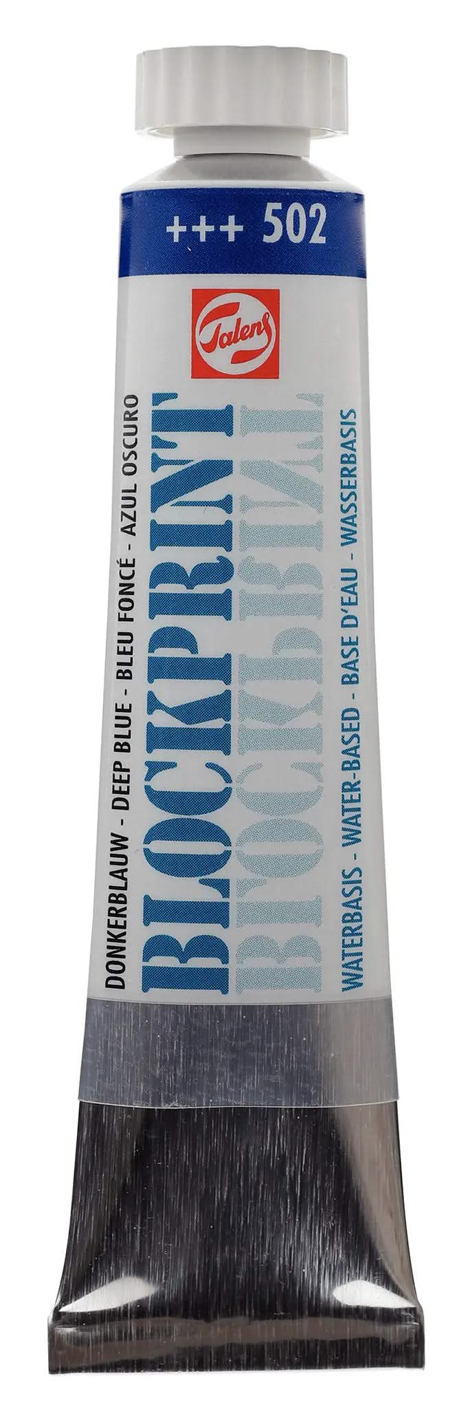 Talens Blockprint Tube 20 ml Dunkelblau 502 - Kidis Art