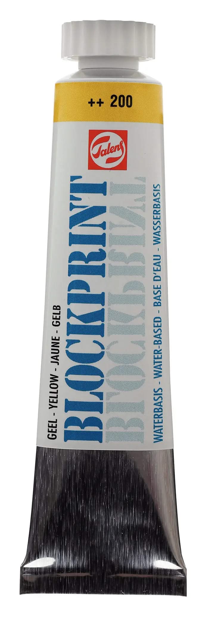 Talens Blockprint Tube 20 ml Gelb 200 - Kidis Art
