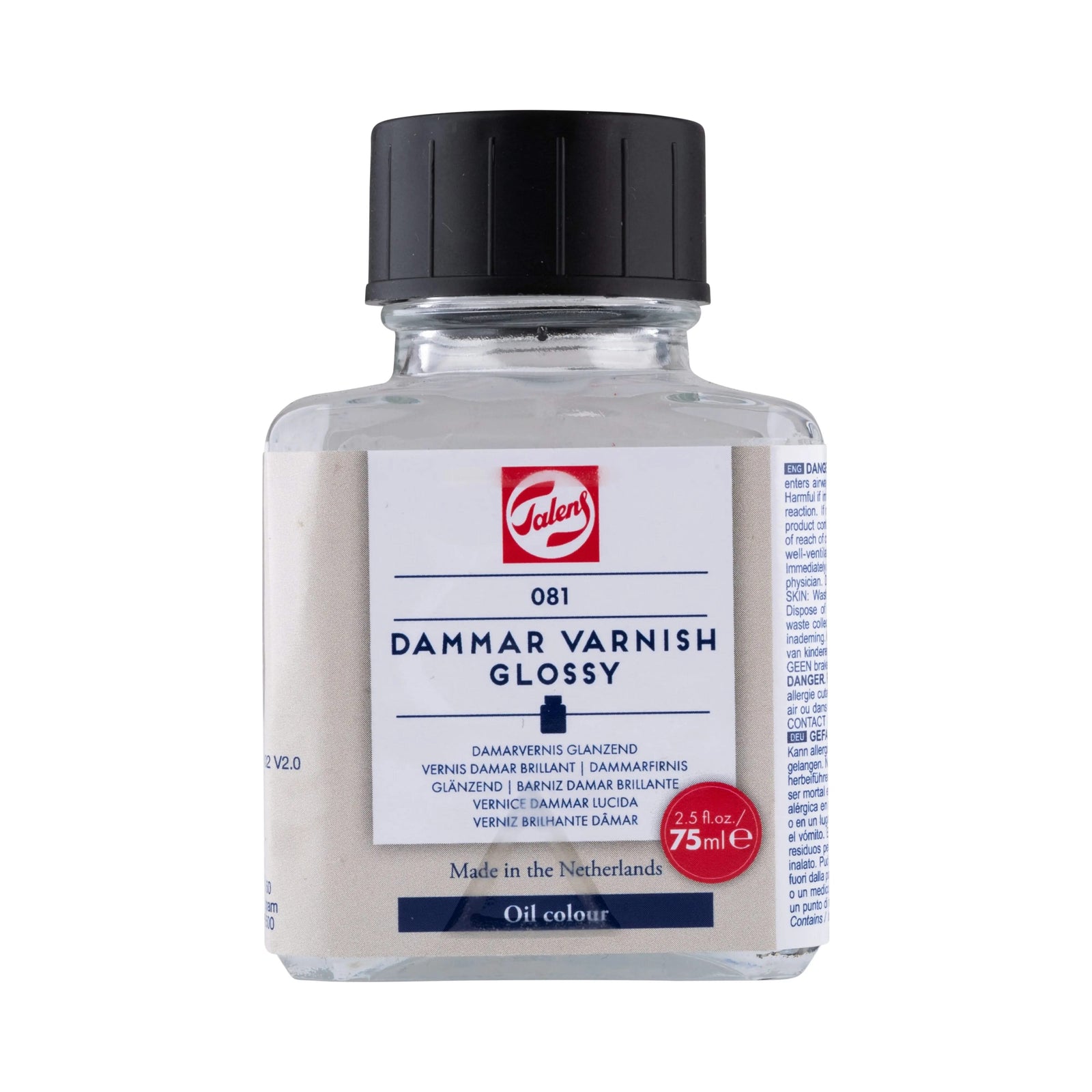 Talens Damarfirnis Glänzend 081 Flasche 75 ml - Kidis Art