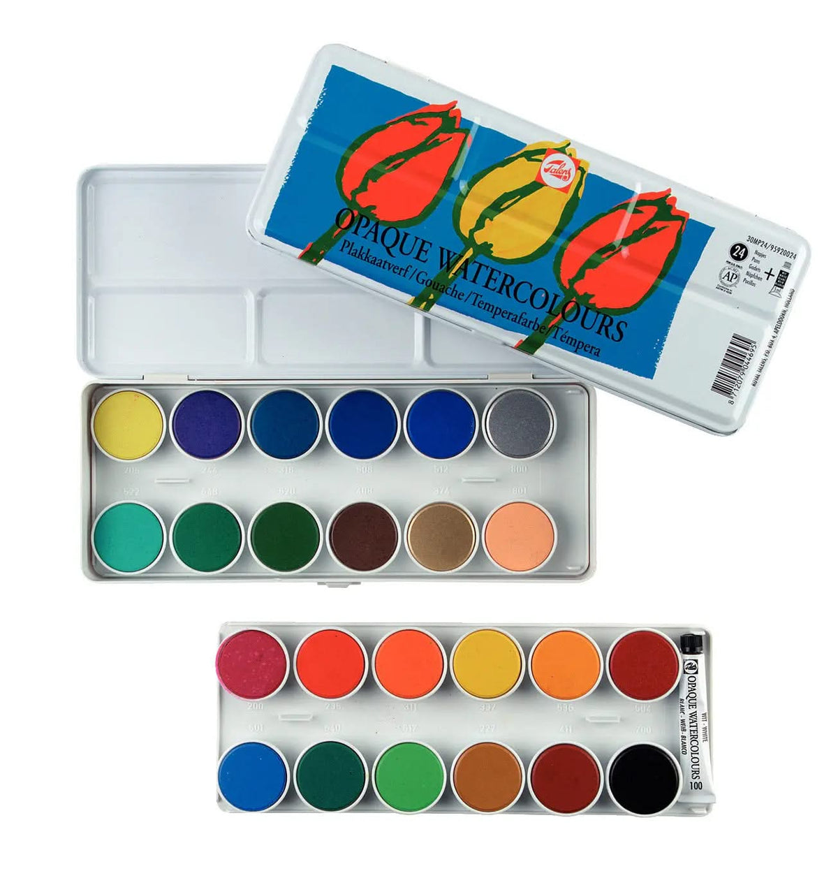 Talens Deckende Aquarellfarbe Set 30Mp24 - Kidis Art