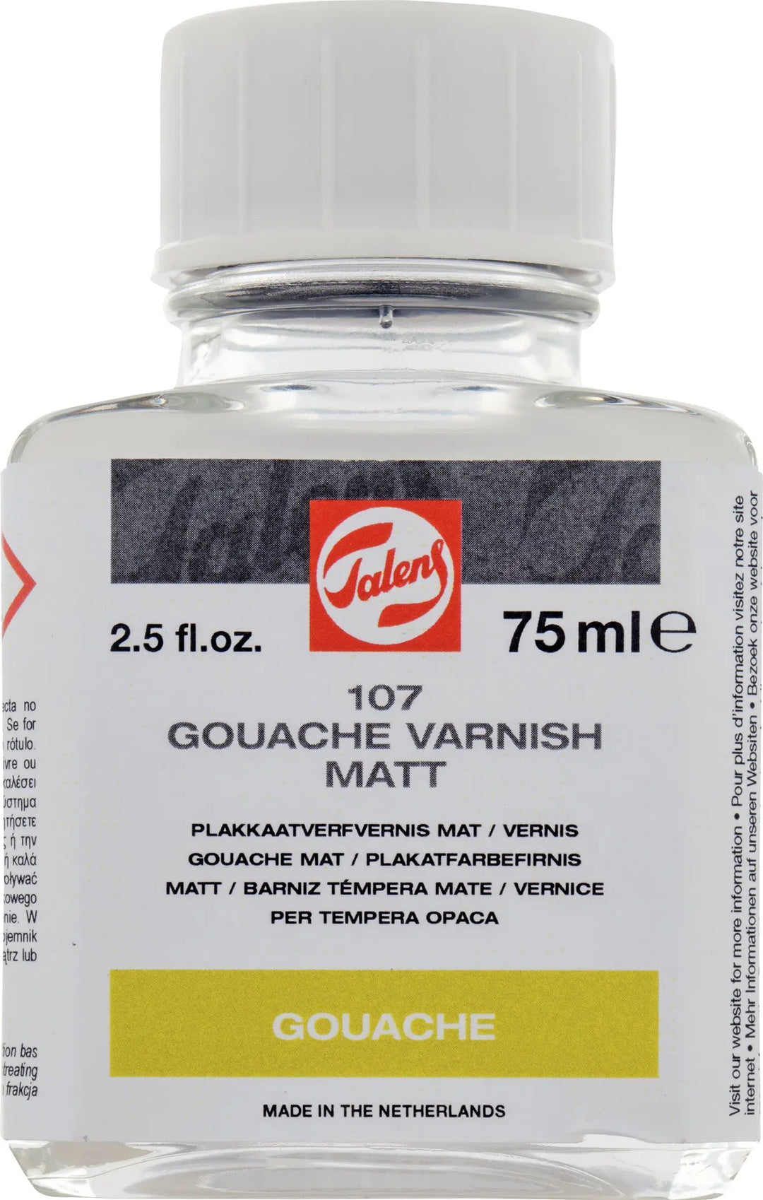 Talens Designer Tempera Firnis Matt 107 Flasche 75 ml