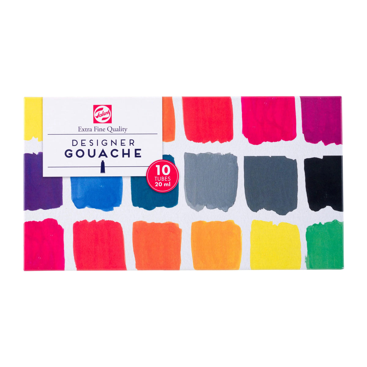 Talens Gouache Extra Fine Basis-Set | 10 x 20 ml - Kidis Art