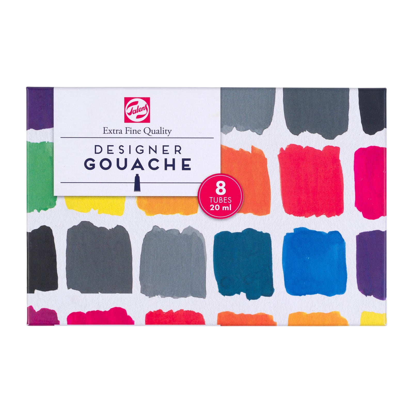 Talens Gouache Extra Fine Mischset | 8 x 20 ml - Kidis Art